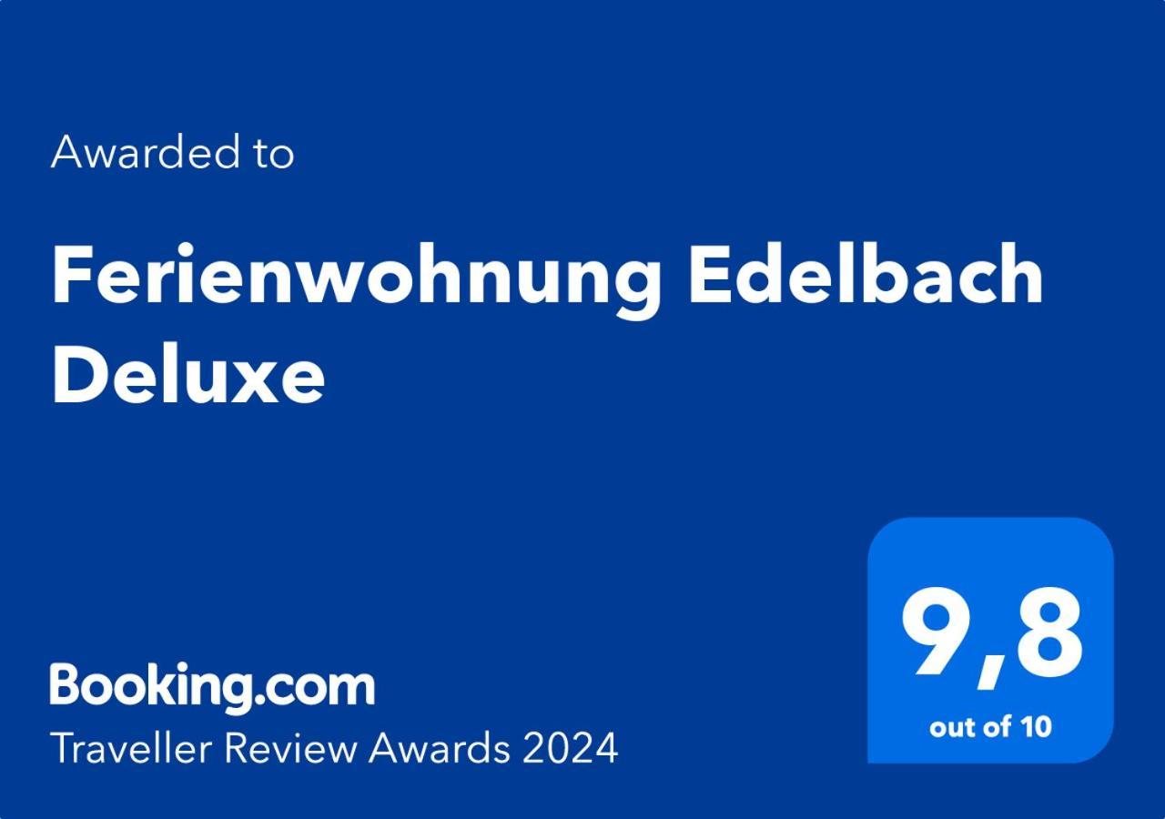 Ferienwohnung Edelbach Deluxe Sattendorf Exteriör bild