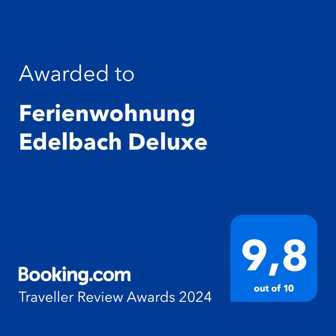 Ferienwohnung Edelbach Deluxe Sattendorf Exteriör bild
